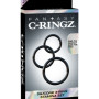 Fantasy C-Ringz Silicone 3-Ring Stamina Set - Black