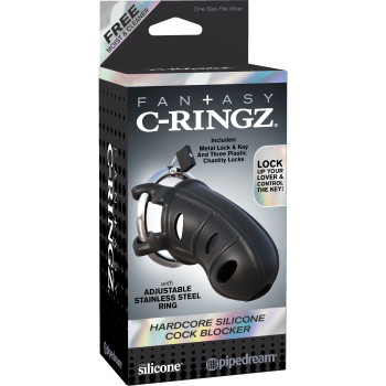Fantasy C-Ringz
Hardcore Silicone Cock Blocker