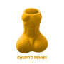 Penis Shaped Shot Glass Yellow