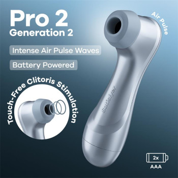 Pro 2 Gen 2 Clitoris Sucker Battery Series Ice Blu