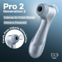 Pro 2 Gen 2 Clitoris Sucker Battery Series Ice Blu