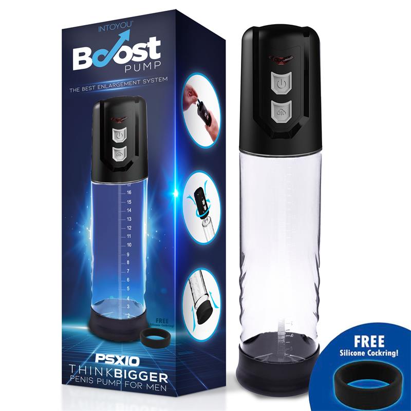  PSX10 Automatic Penis Pump Crystal
