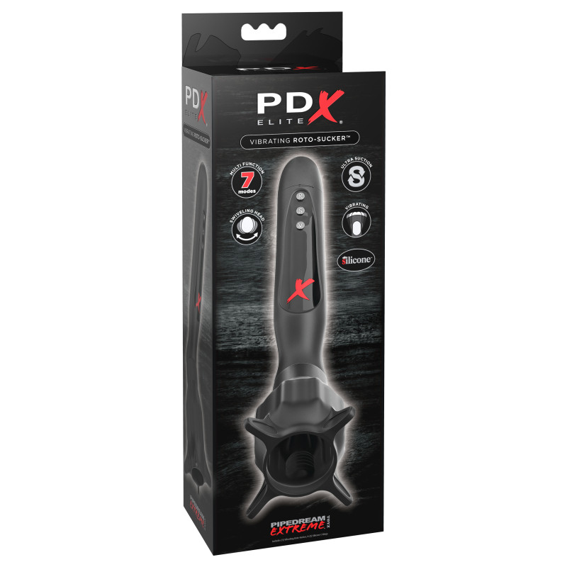 PDX ELITE Vibrating Roto-Sucker Masturbator