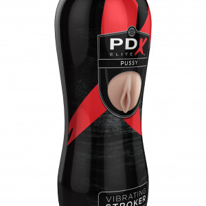 PDX ELITE Vibrating Pussy Stroker