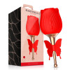 Rose with Suction and Vibe 2 in 1