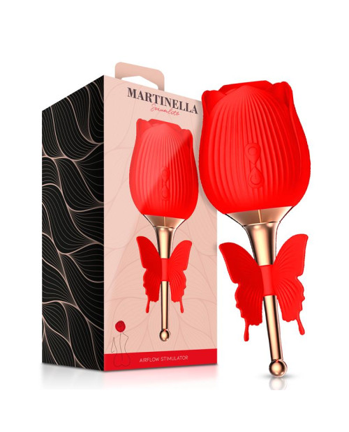 Rose with Suction and Vibe 2 in 1