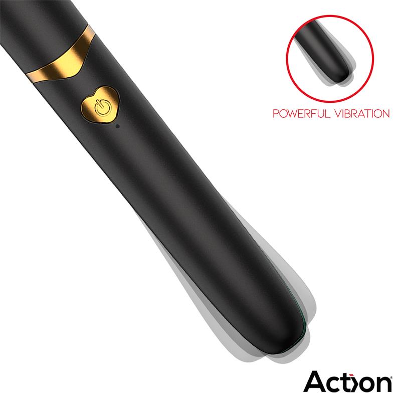 Secret Noir Vibrating Make-Up Brush Black