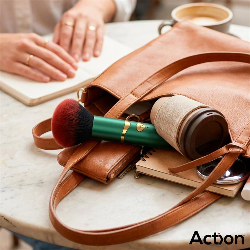  Secret Vert Vibrating Make-Up Brush Green