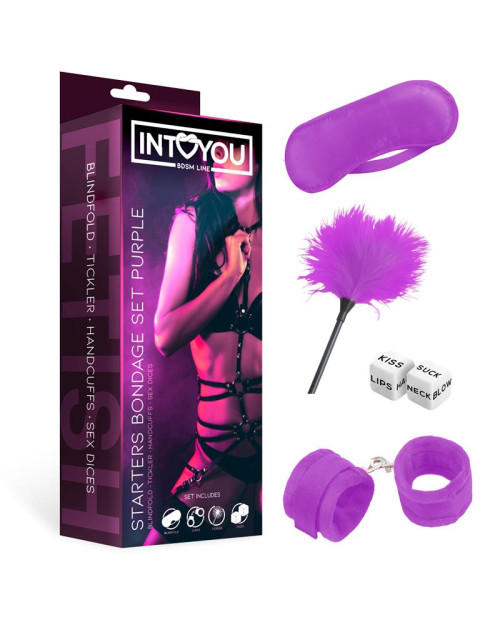 Starters Bondage Set 4 Pieces Purple