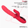 Tingly Vibrator with Finger, Waving and App