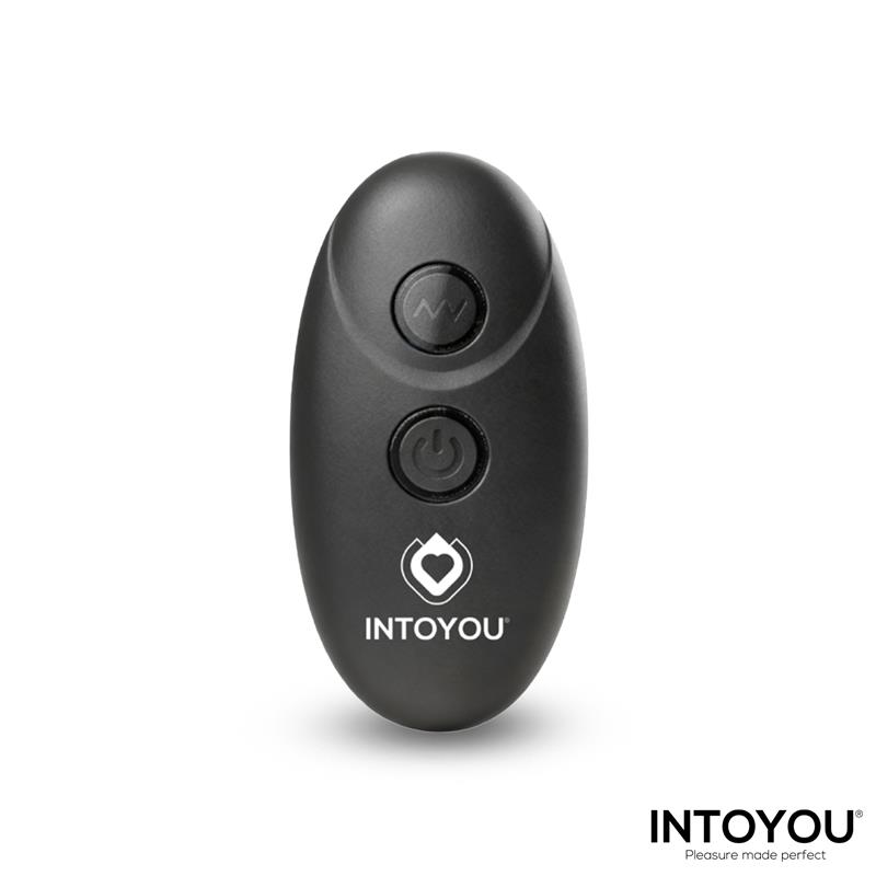 Torus Vibrating Ring with Clitoral Ball and Remote Control USB