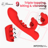 Trixy Vibrator with Tapping, Biting and App