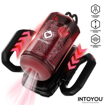 Vexor 3 in 1 Male Masturbator Sucking, Thrusting and Vibrator USB-C