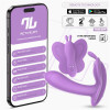  Wingy Butterfly Vibrator with App Lavender