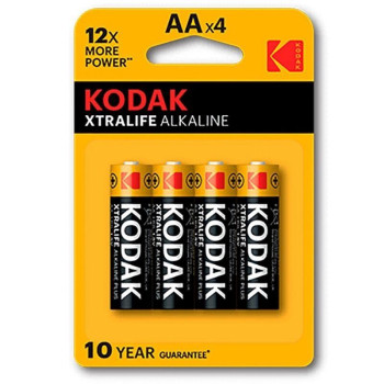  Xtralife Alkaline battery AA LR6 Blister of 4