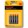  Xtralife Alkaline Battery AAA LR3 Blister of 4