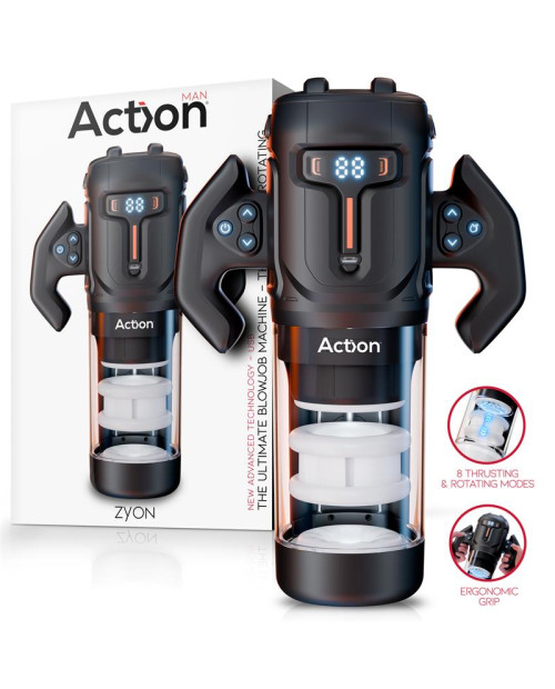  Zyon Advance Automatic Thrusting and Rotating Masturbator