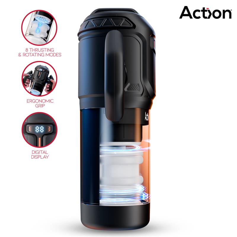  Zyon Advance Automatic Thrusting and Rotating Masturbator