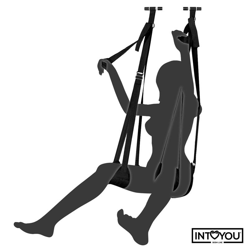 INTOYOUA djustable Door Swing with Legs Support & Seat