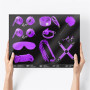 INTOYOUB ondage Set with 10 Pieces Purple