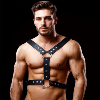 INTOYOUF abrio Light Chest Bondage Harness Men