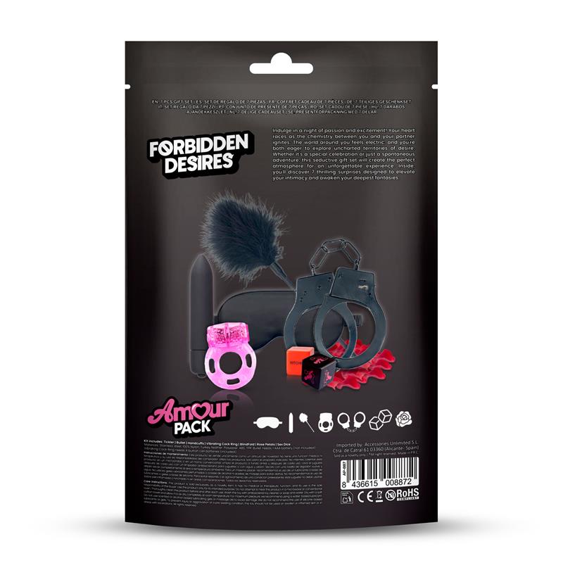 Forbidden Desires 7 Pcs Gift Set 