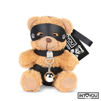 INTOYOU Mini Keychain Teddy Bear with Bell