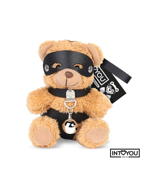 INTOYOU Mini Keychain Teddy Bear with Bell