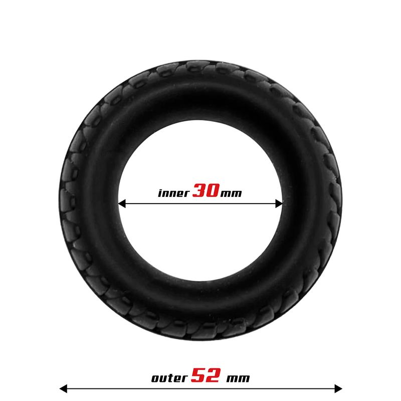 30 mm Turbine Cock Ring Liquid Silicone