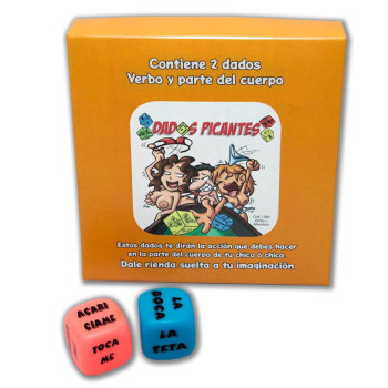 
DIVERTY SEX Set 2 Fluorescent Dice Action and Body Part