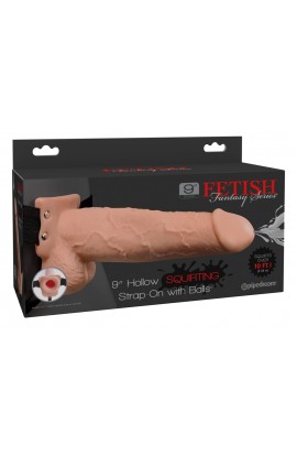 Strap-on Squirting 9”