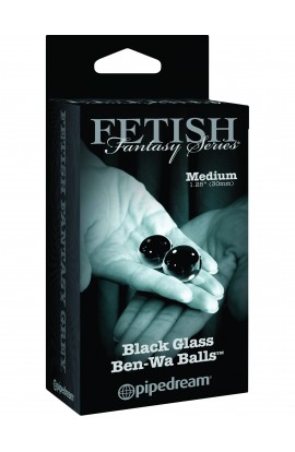 Medium Black Glass Ben-Wa Balls
