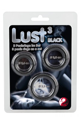 Lust Cock Ring Trio