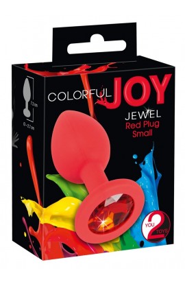 Jewel Red Plug Small