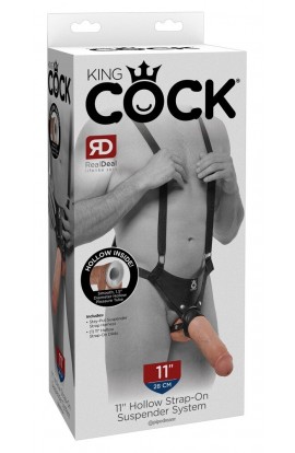 28cm Hollow Strap-On Suspender System