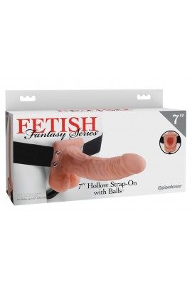 Hollow Strap-on with Balls
