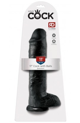 Svartur 11" Cock with Balls