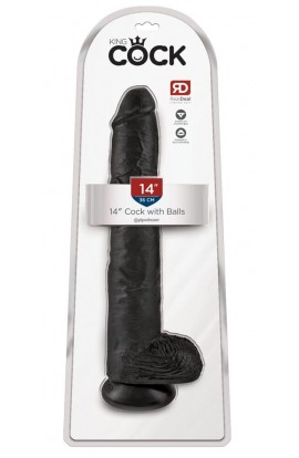 Svartur 14" Cock with Balls