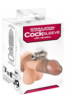 Cock Sleeve with Vibration by You2Toys