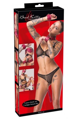 Bondage Set Rautt