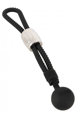 Heavy Rope Cock Strap with Ball