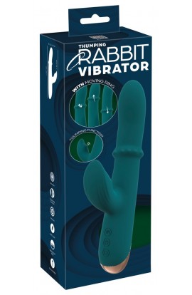 Thumping Rabbit Vibrator with Moving Ring