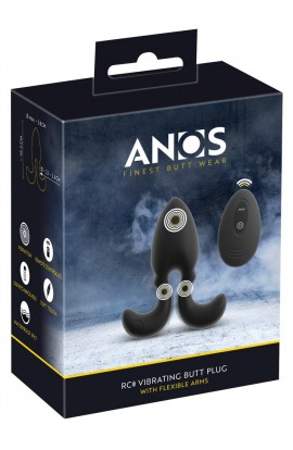 RC Vibrating Butt Plug with Flexible Arms