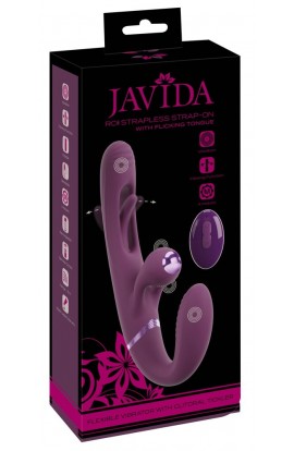 RC Strapless Strap-On With Flicking Tongue