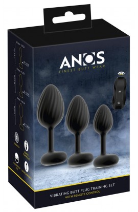 RC Butt Plug Set with Vibration