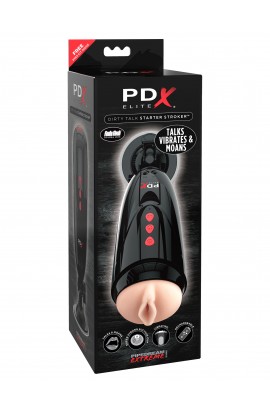 Dirty Talk Starter Stroker