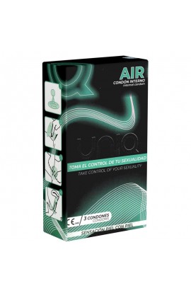  Air Female Condoms without Latex 3 pcs