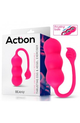  Beany Vibrating Egg and Kegel Exerciser USB Silicone