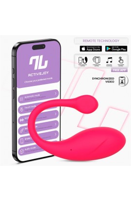  Bulby Vibrating Egg with App Dark Pink