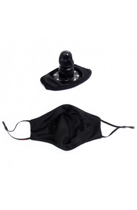  Face Mask with Detachable Dildo